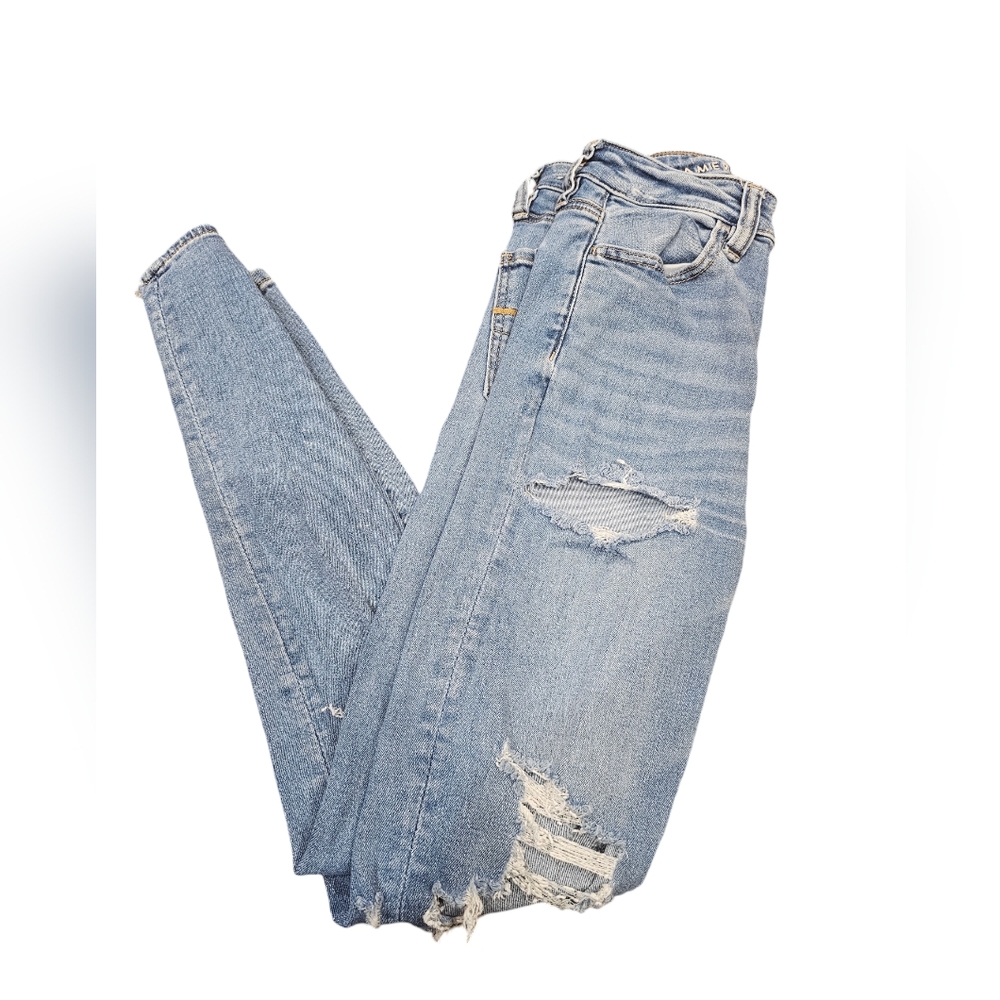 American Eagle Size 2 Next Level Stretch‎ Super High Rise Jegging